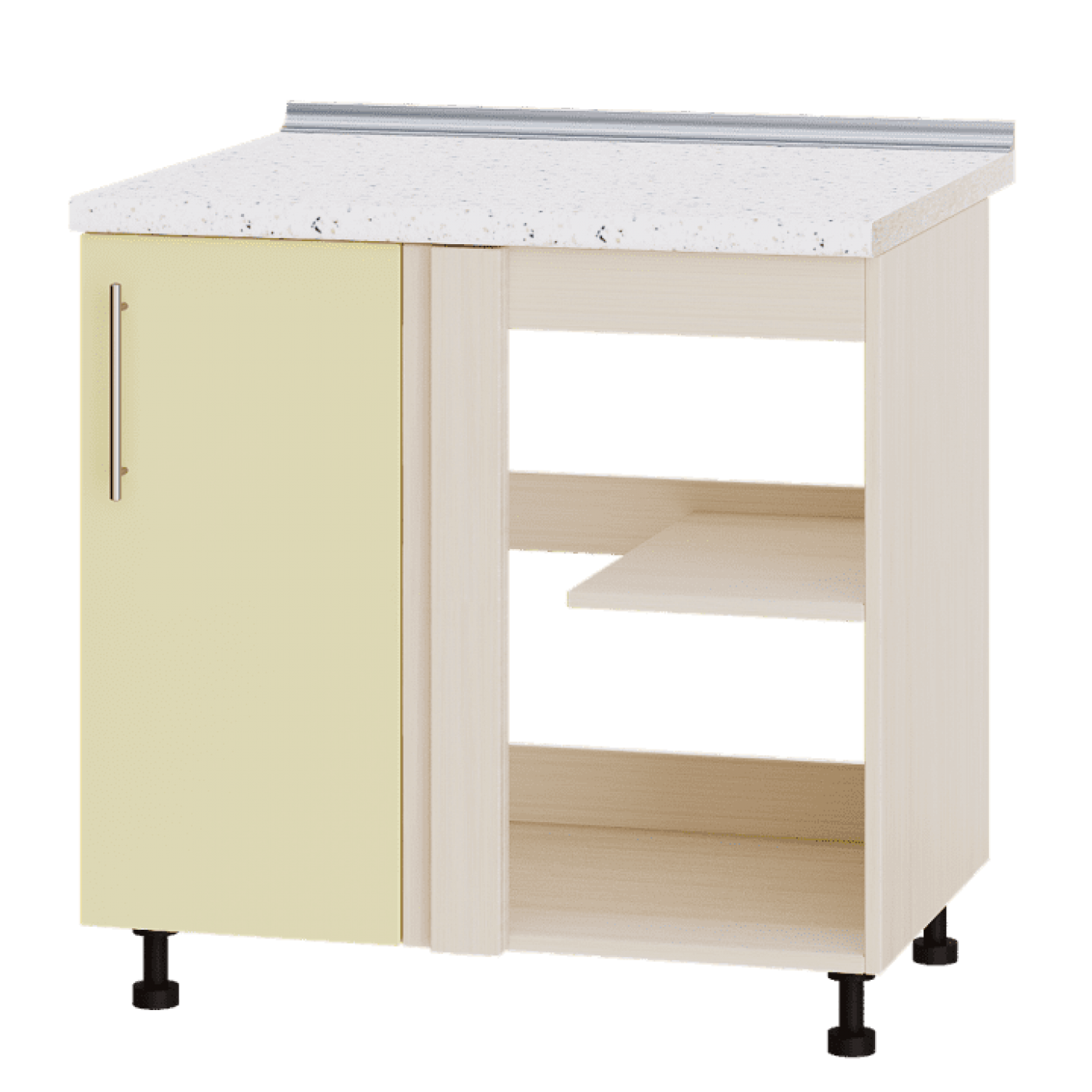 Кухня МОДЕРН Н89-845 Низ 845 угол 90" фасад 350