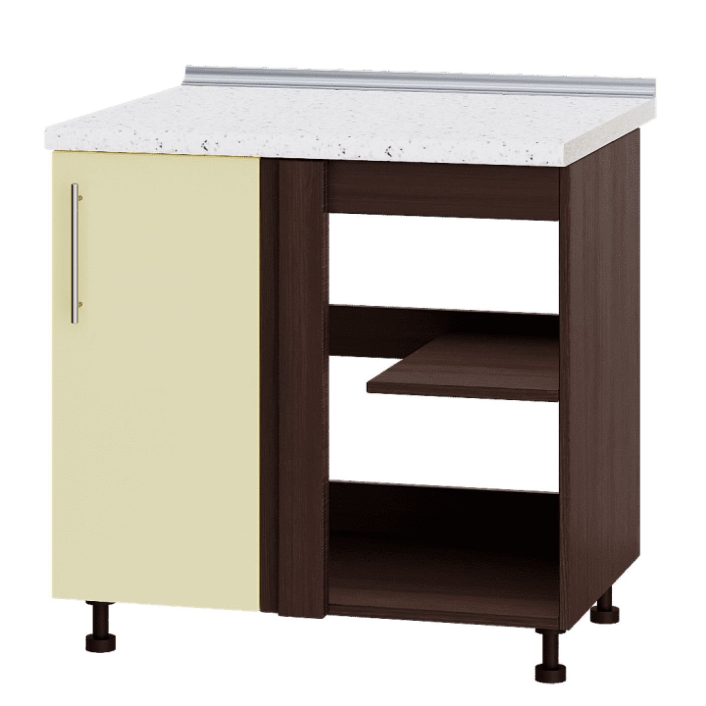 Кухня МОДЕРН Н89-845 Низ 845 угол 90" фасад 350