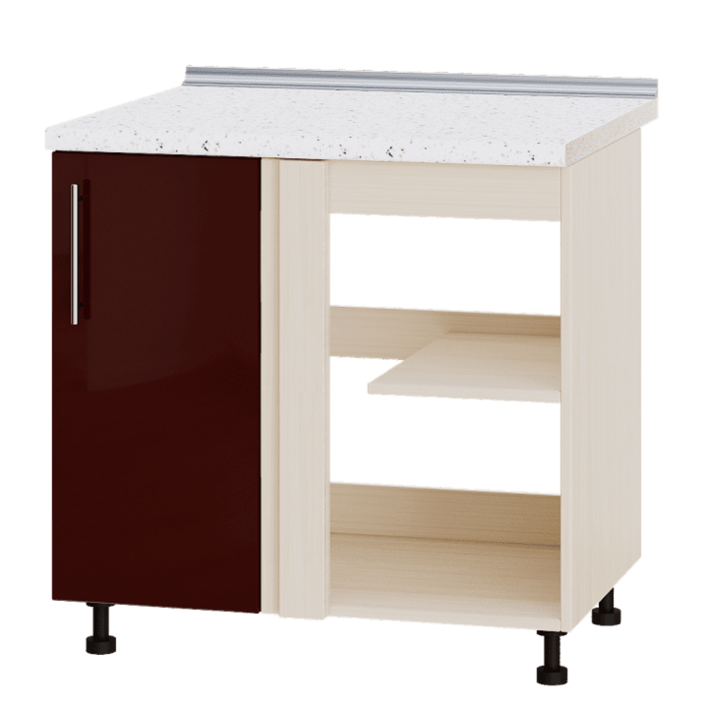 Кухня МОДЕРН Н89-845 Низ 845 угол 90" фасад 350