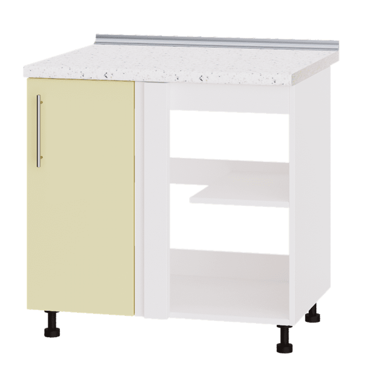 Кухня МОДЕРН Н89-845 Низ 845 угол 90" фасад 350