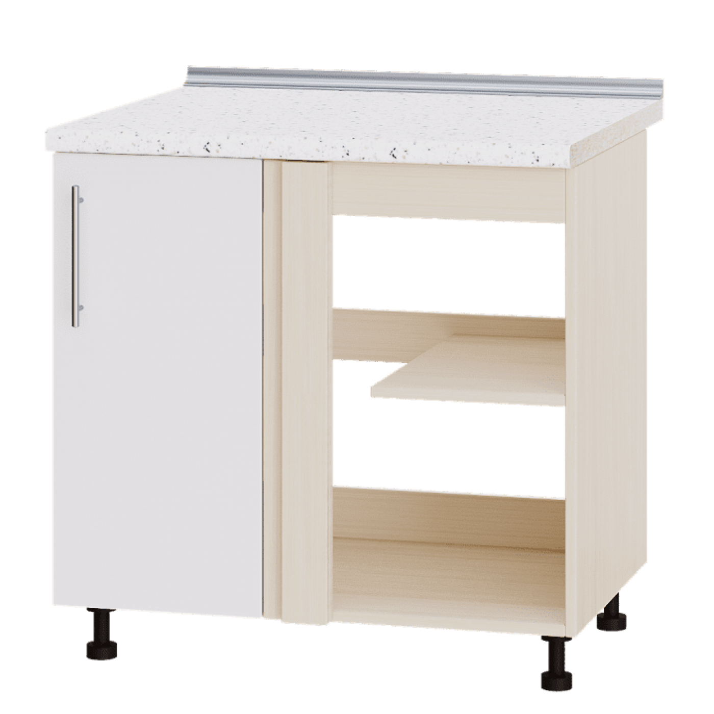 Кухня МОДЕРН Н89-845 Низ 845 угол 90" фасад 350