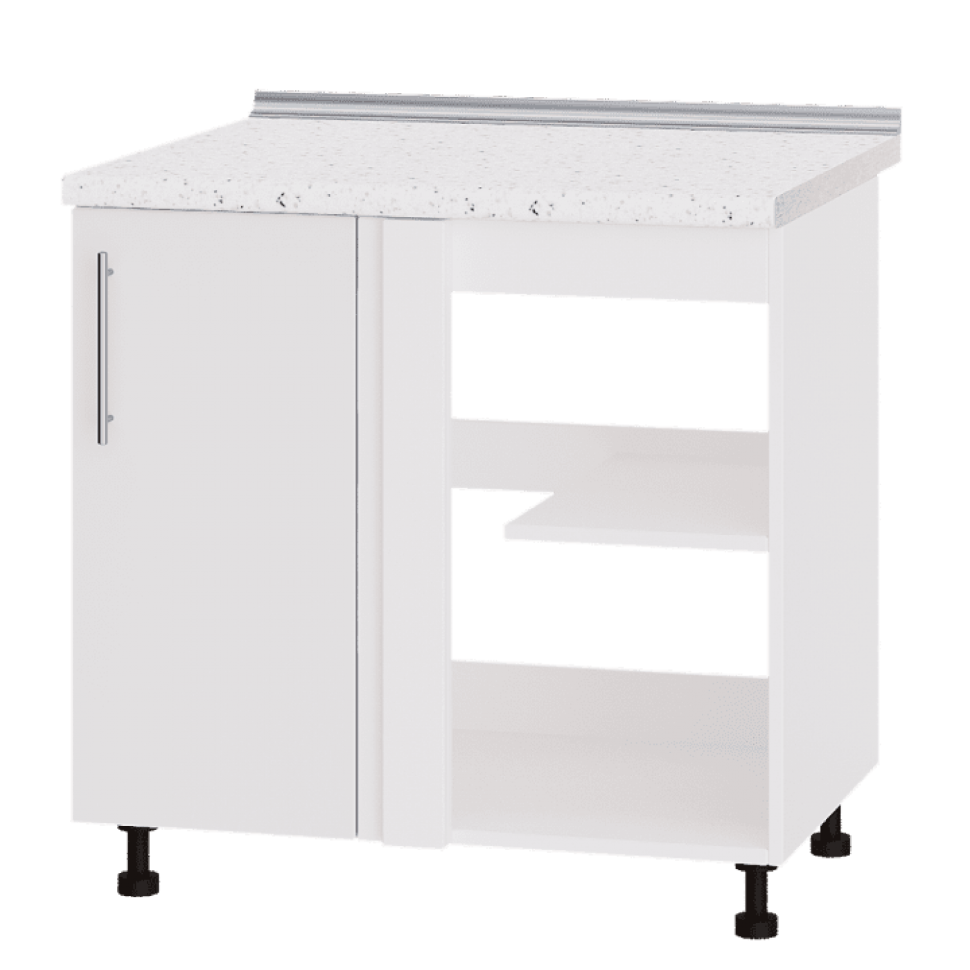 Кухня МОДЕРН Н89-845 Низ 845 угол 90" фасад 350