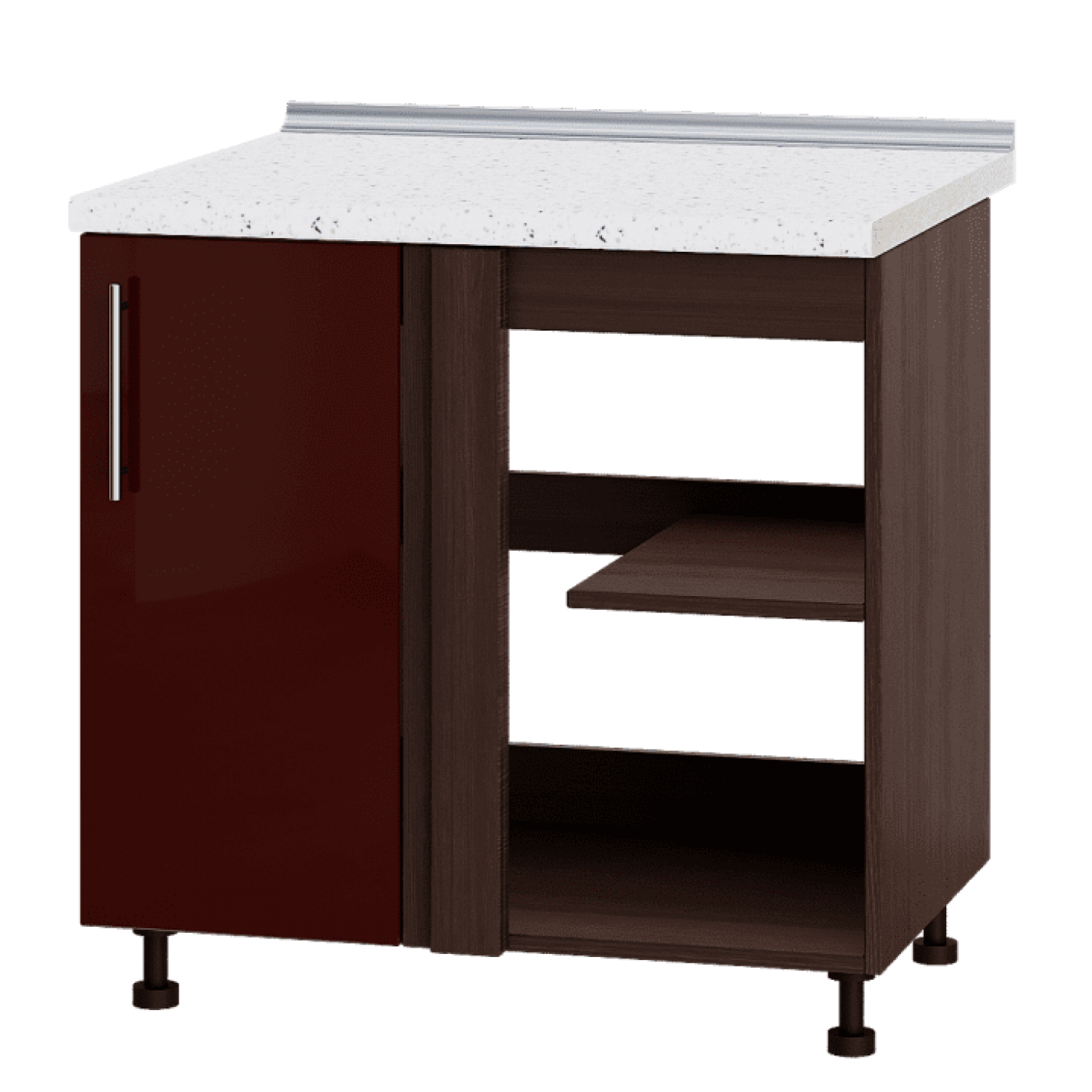 Кухня МОДЕРН Н89-845 Низ 845 угол 90" фасад 350