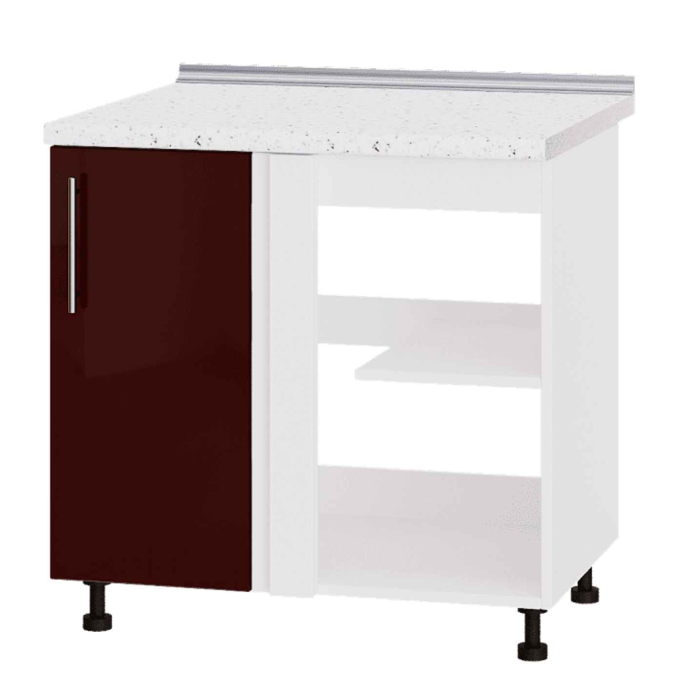 Кухня МОДЕРН Н89-845 Низ 845 угол 90" фасад 350