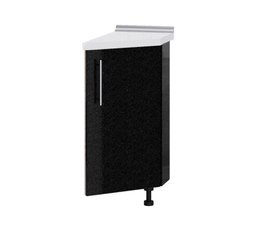 Кухня МОДЕРН Н93-300 закінчення Низ 450 кут 30"зріз фасад 400