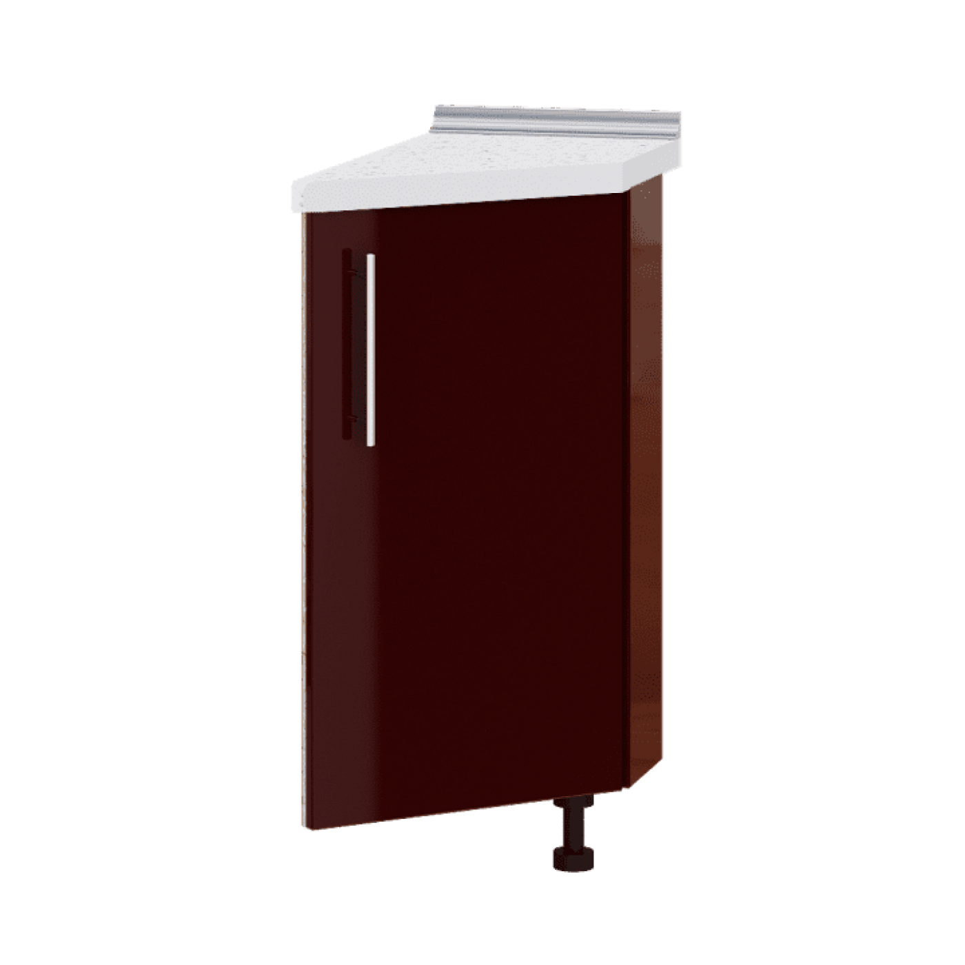 Кухня МОДЕРН Н93-300 закінчення Низ 450 кут 30"зріз фасад 400