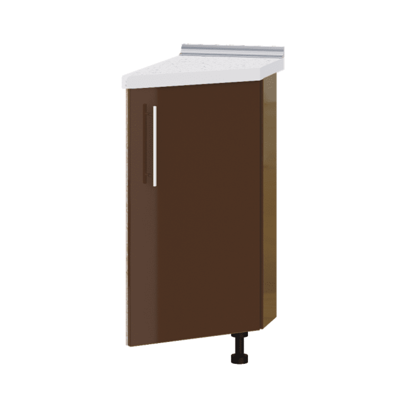 Кухня МОДЕРН Н93-300 закінчення Низ 450 кут 30"зріз фасад 400