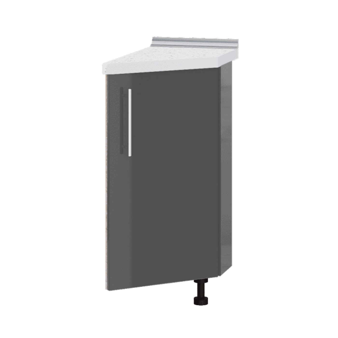 Кухня МОДЕРН Н93-300 закінчення Низ 450 кут 30"зріз фасад 400