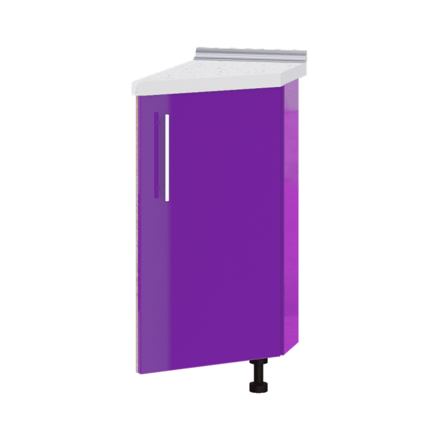 Кухня МОДЕРН Н93-300 закінчення Низ 450 кут 30"зріз фасад 400