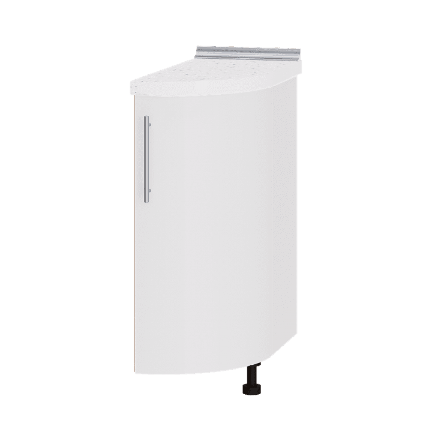 Кухня МОДЕРН Н94-300 окончание Низ 550 радиусный фасад