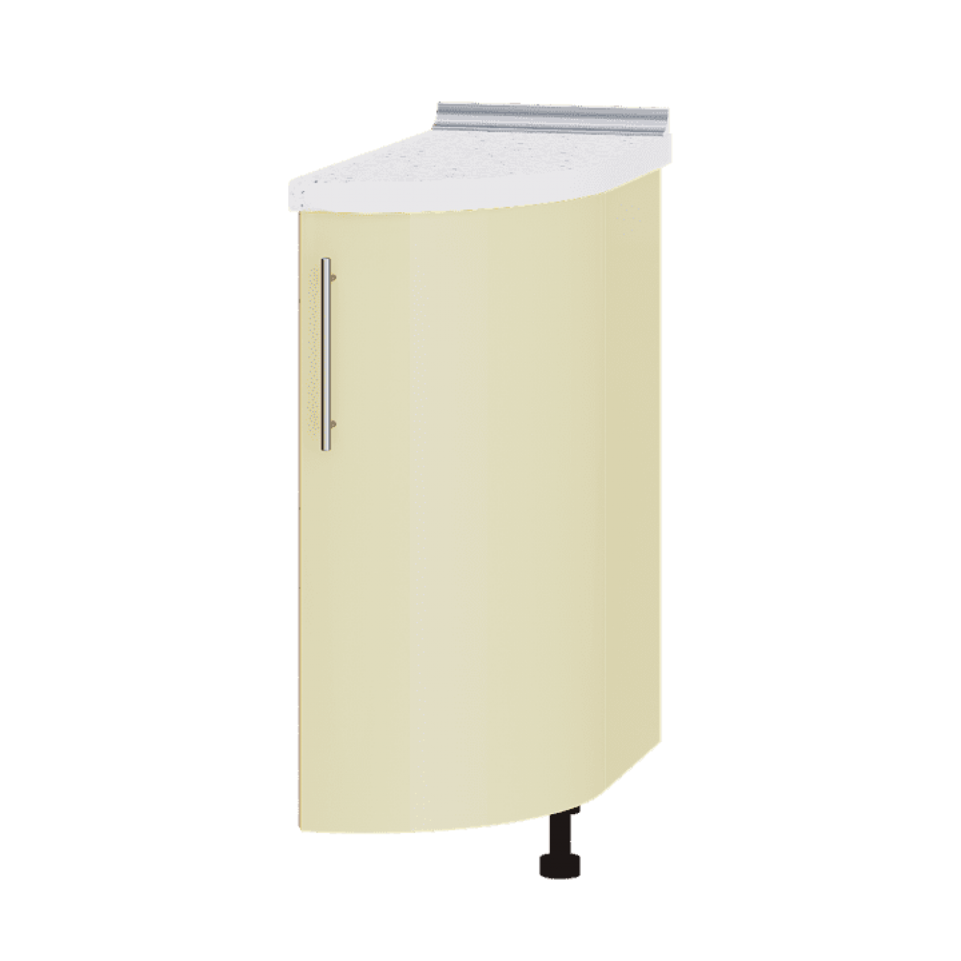 Кухня МОДЕРН Н94-300 окончание Низ 550 радиусный фасад