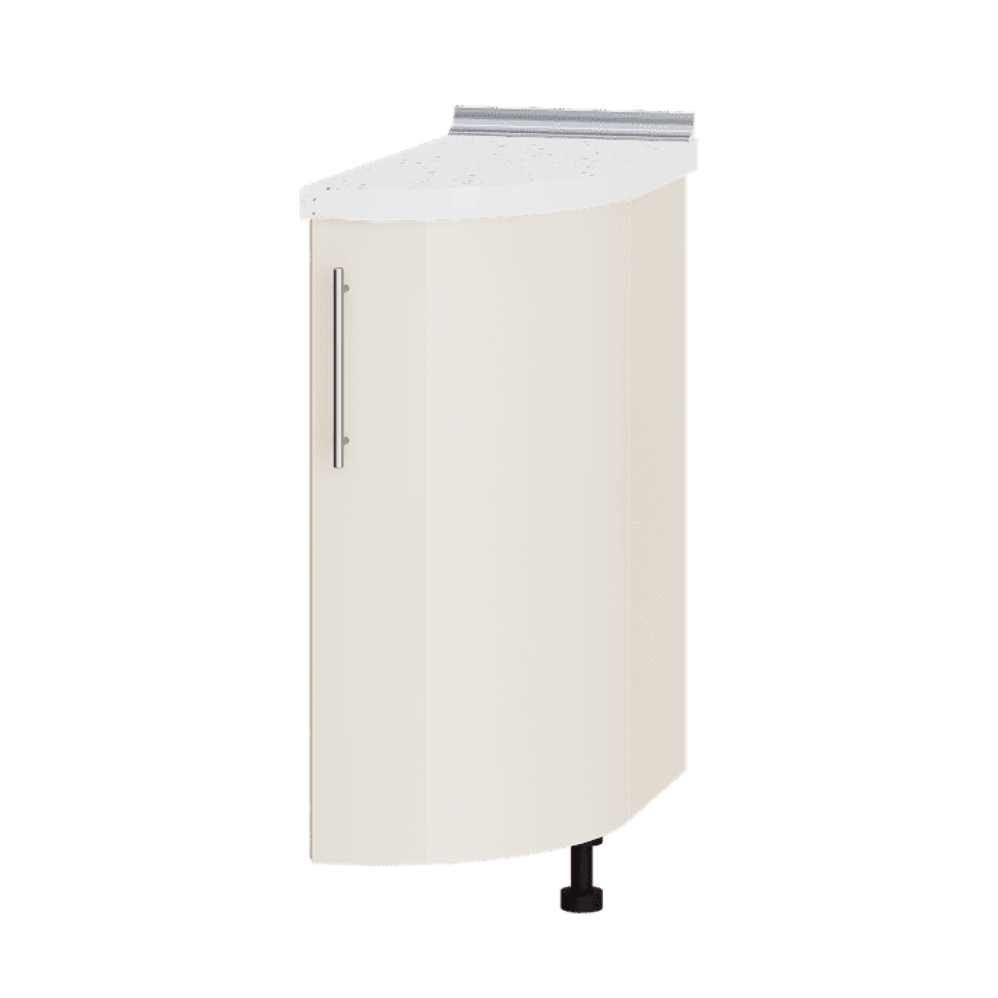 Кухня МОДЕРН Н94-300 окончание Низ 550 радиусный фасад