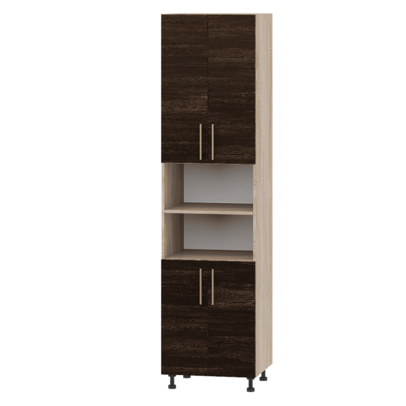 Кухня ОПТИМА Н78-600 Пенал 600 (920) четыре фасада