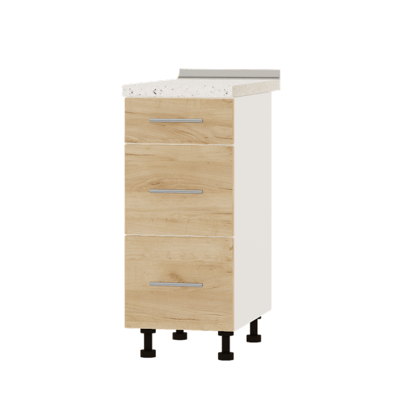 Кухня ОПТИМА Н87-350 Низ 350 три ящика