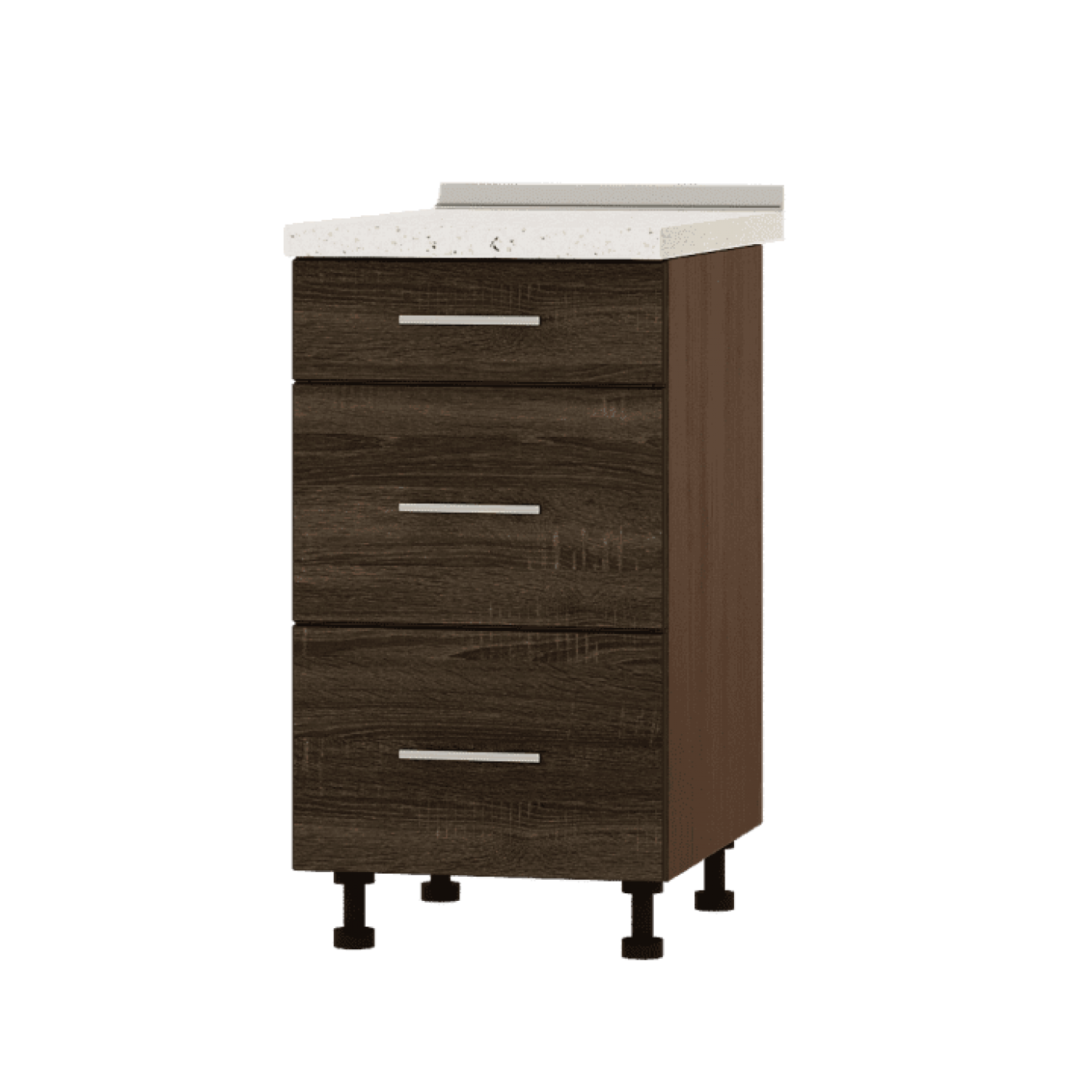 Кухня ОПТИМА Н87-450 Низ 450 три ящика