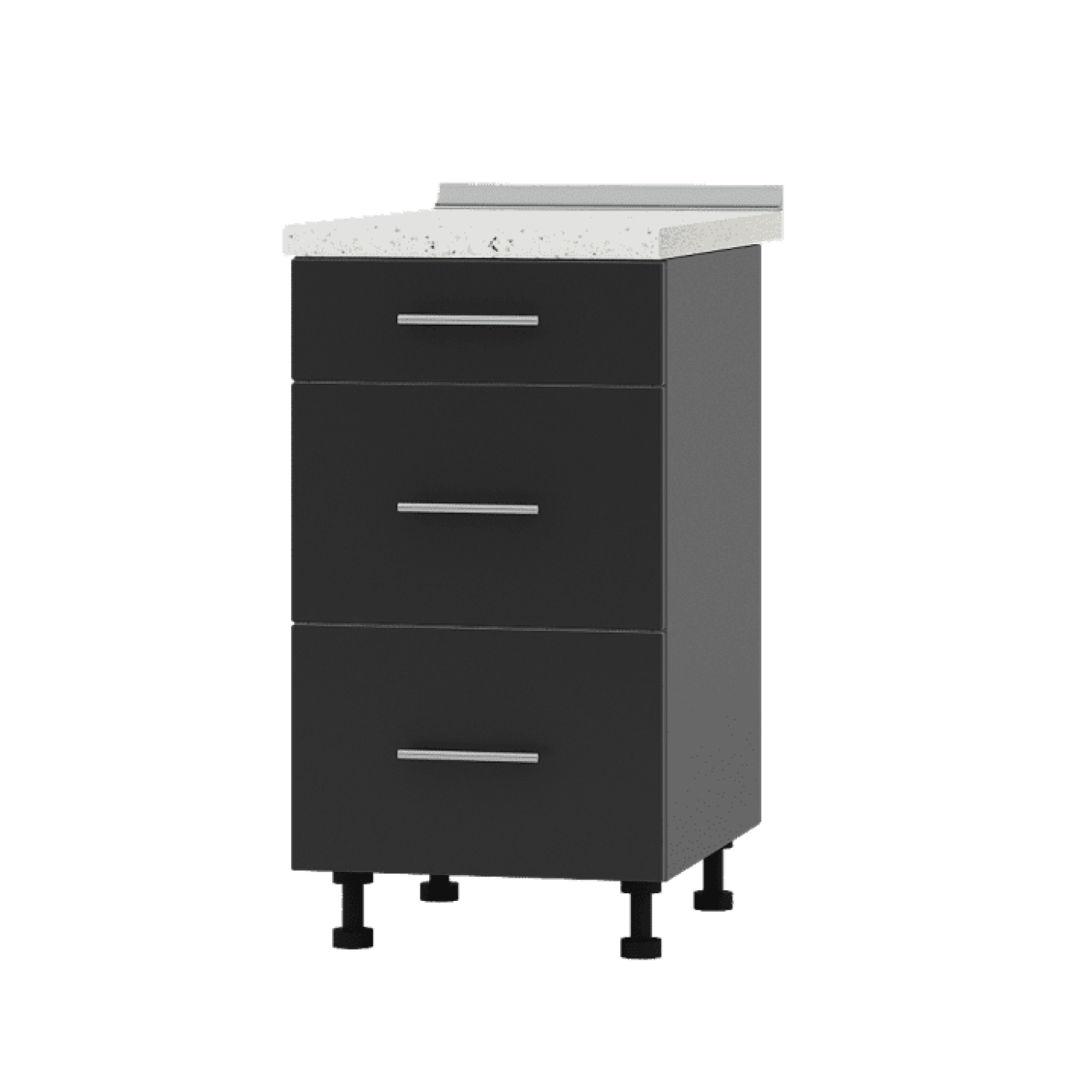 Кухня ОПТИМА Н87-450 Низ 450 три ящика