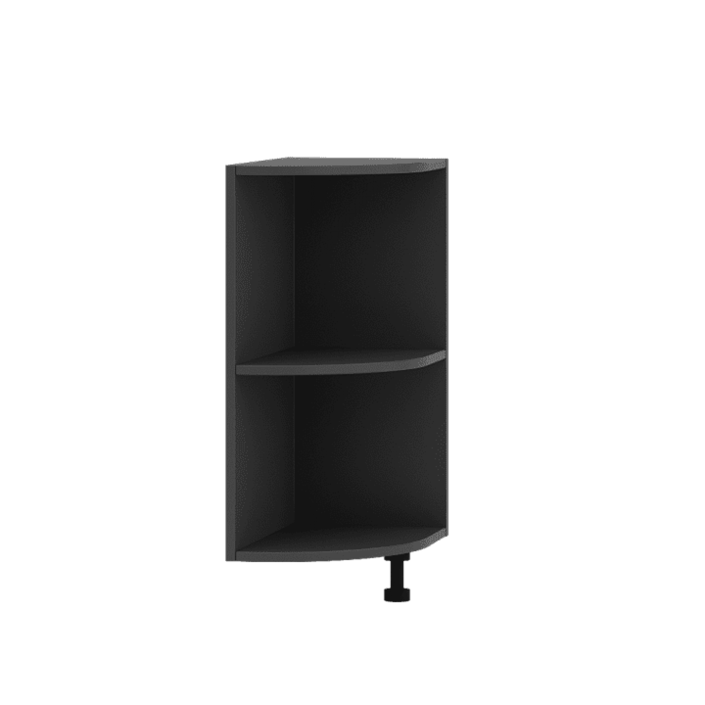 Кухня ОПТИМА Н88-280 Низ 450 закінчення радіусне відкрите