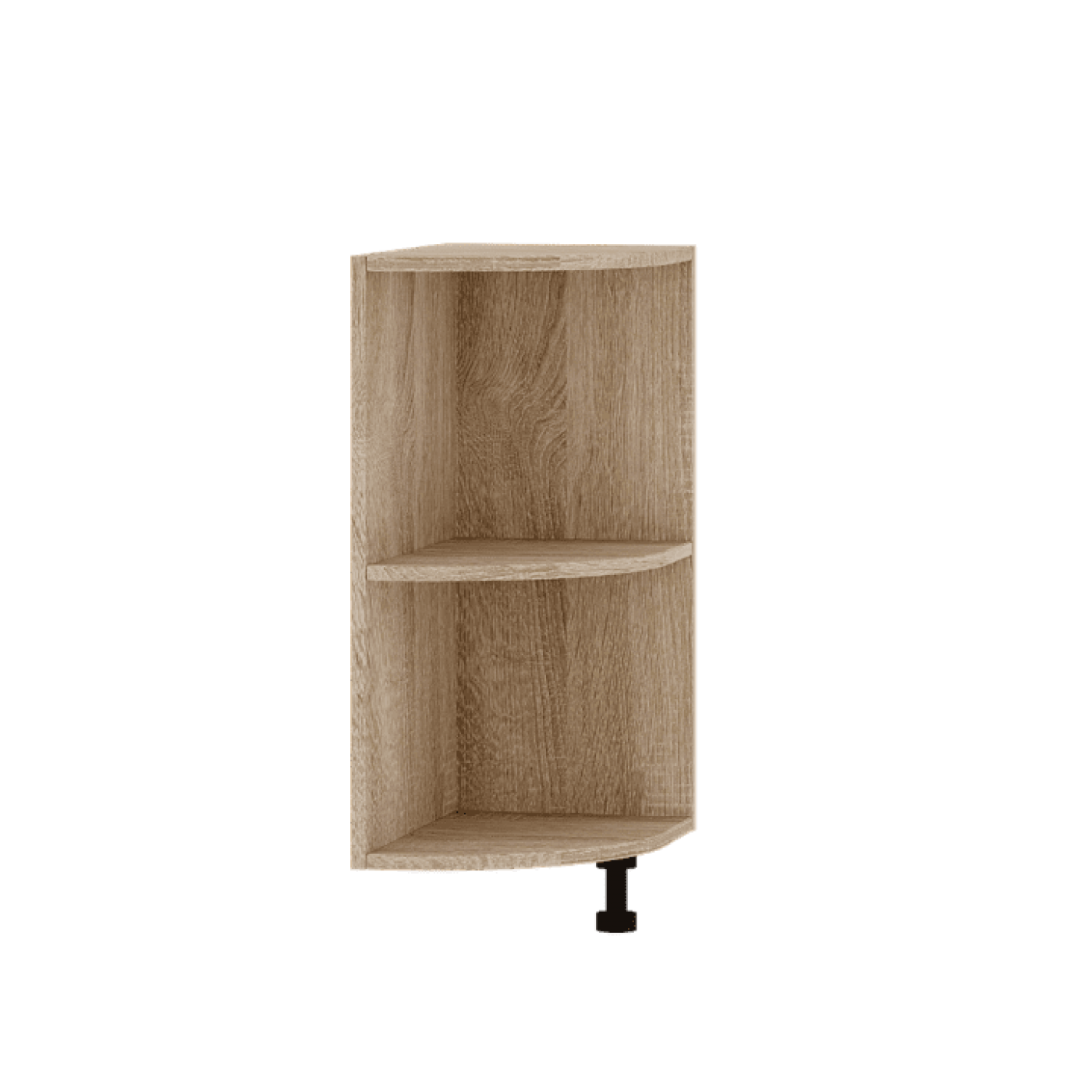 Кухня ОПТИМА Н88-280 Низ 450 закінчення радіусне відкрите