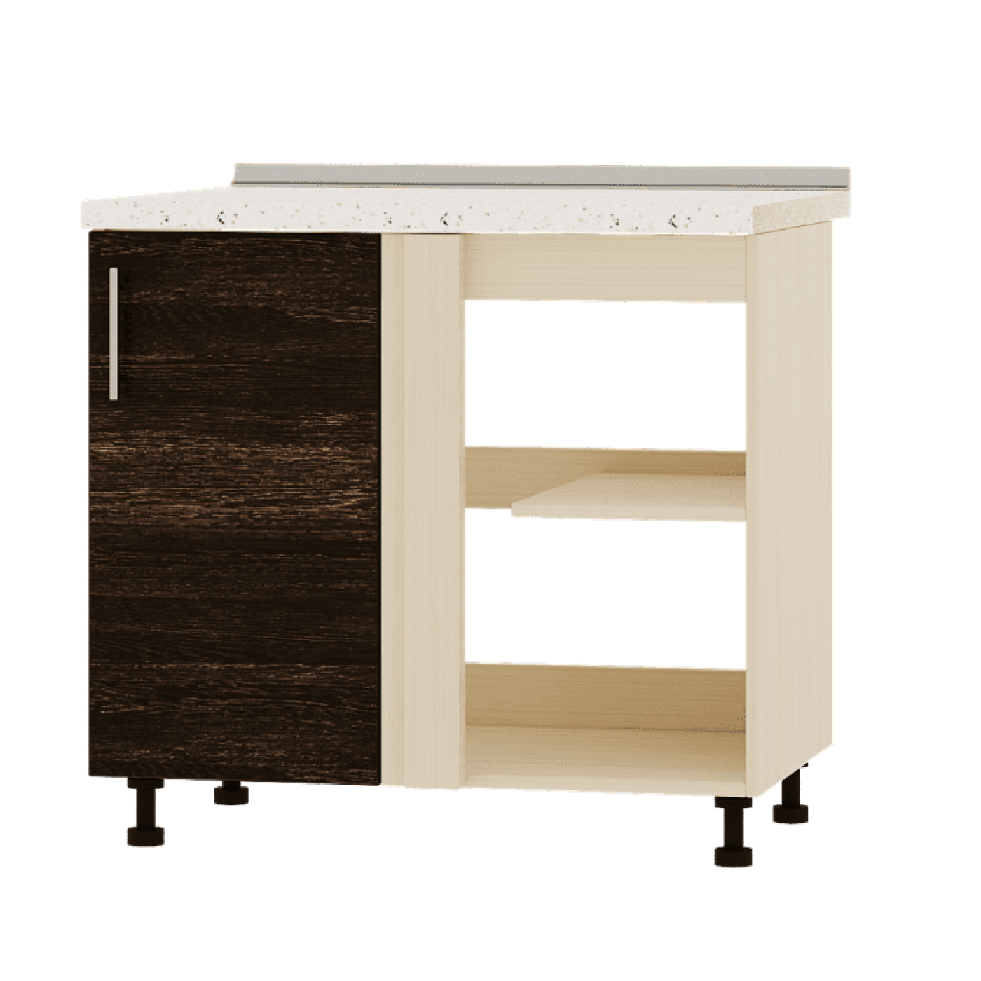 Кухня ОПТИМА Н89-845 Низ 845 угол 90" фасад 350