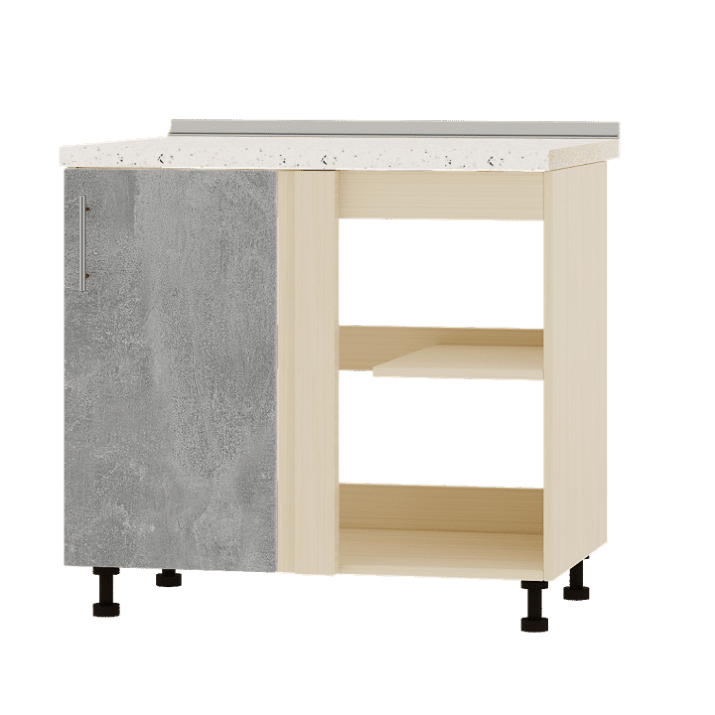 Кухня ОПТИМА Н89-895 Низ 895 кут 90" фасад 400