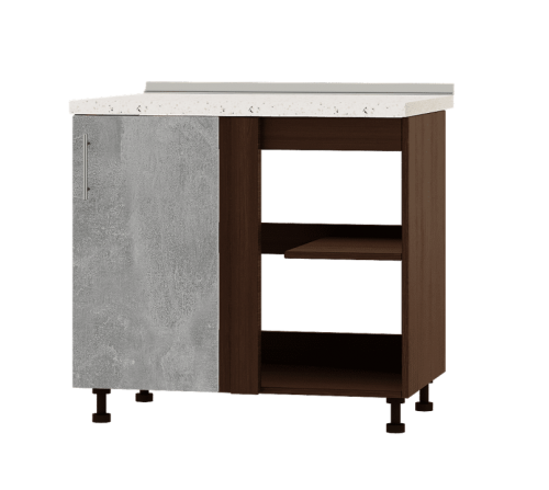 Кухня ОПТИМА Н89-895 Низ 895 кут 90" фасад 400