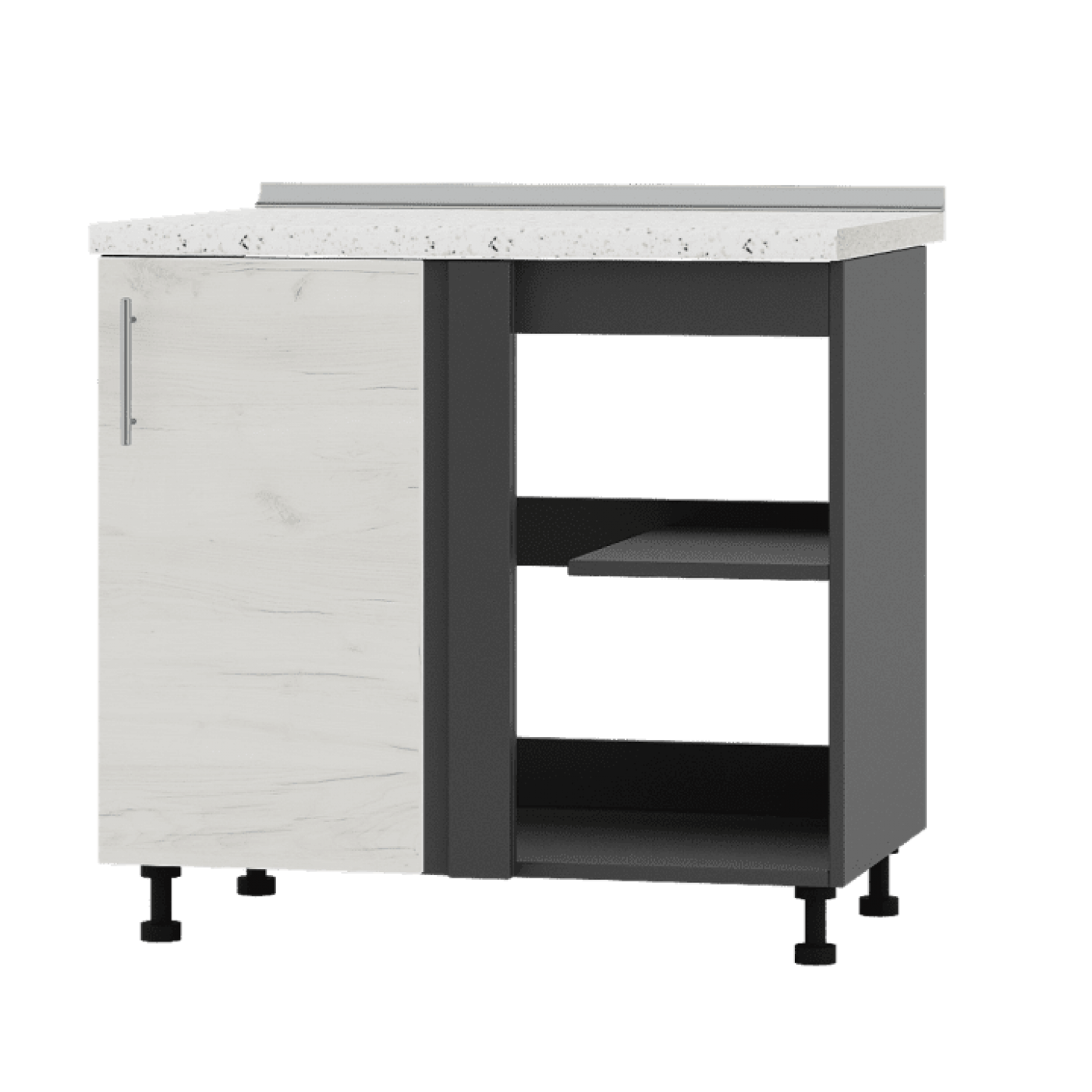 Кухня ОПТИМА Н89-895 Низ 895 кут 90" фасад 400