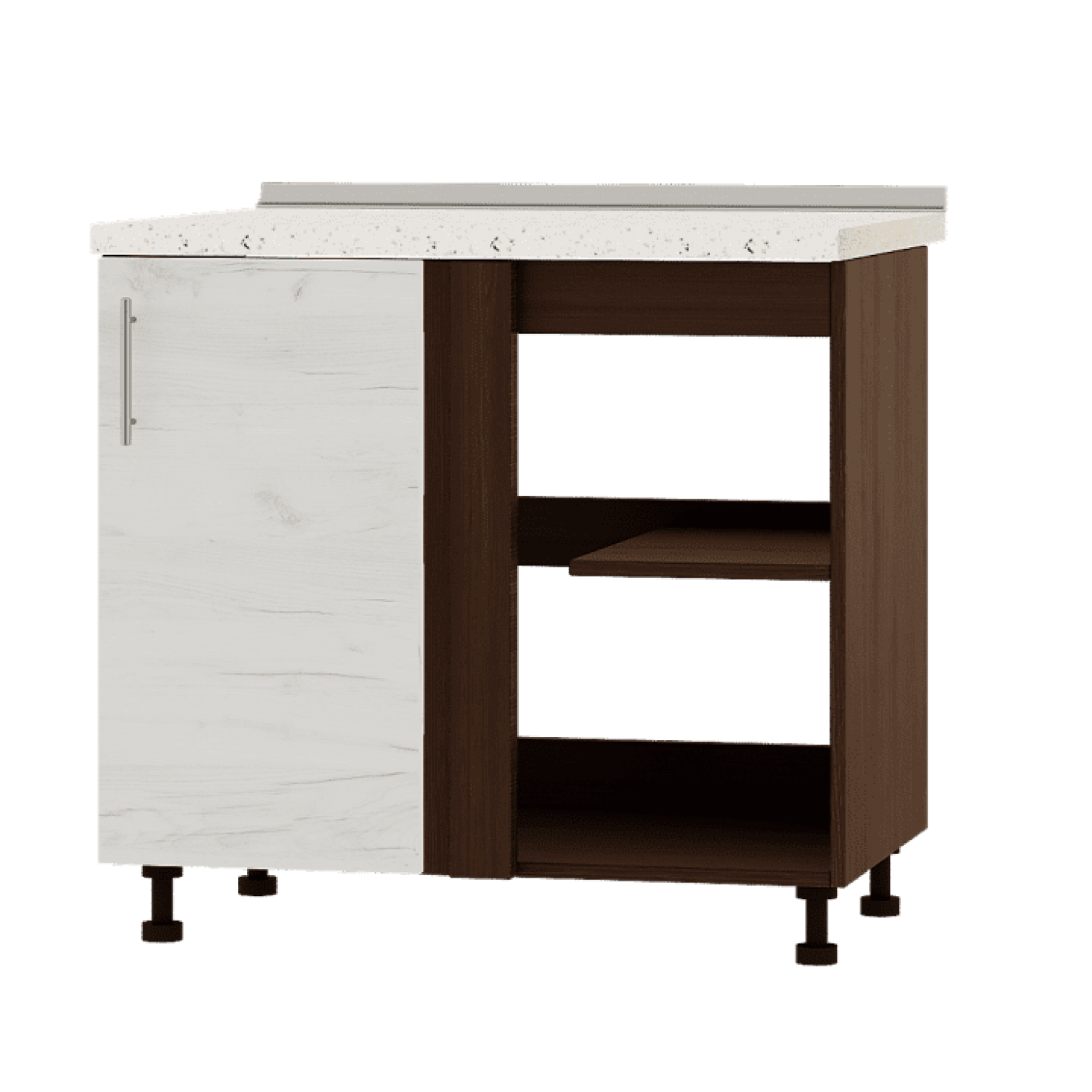 Кухня ОПТИМА Н89-895 Низ 895 кут 90" фасад 400