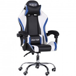 Кресло VR Racer Dexter Frenzy черный/синий