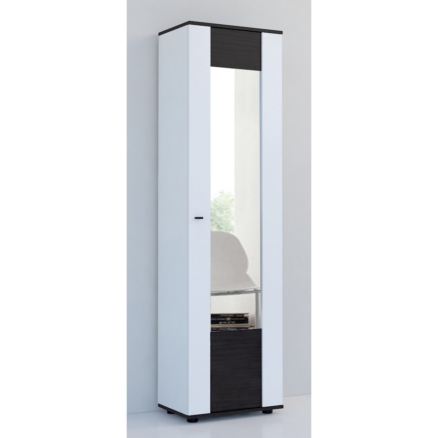 Марс ДСП шкаф с зеркалом 550