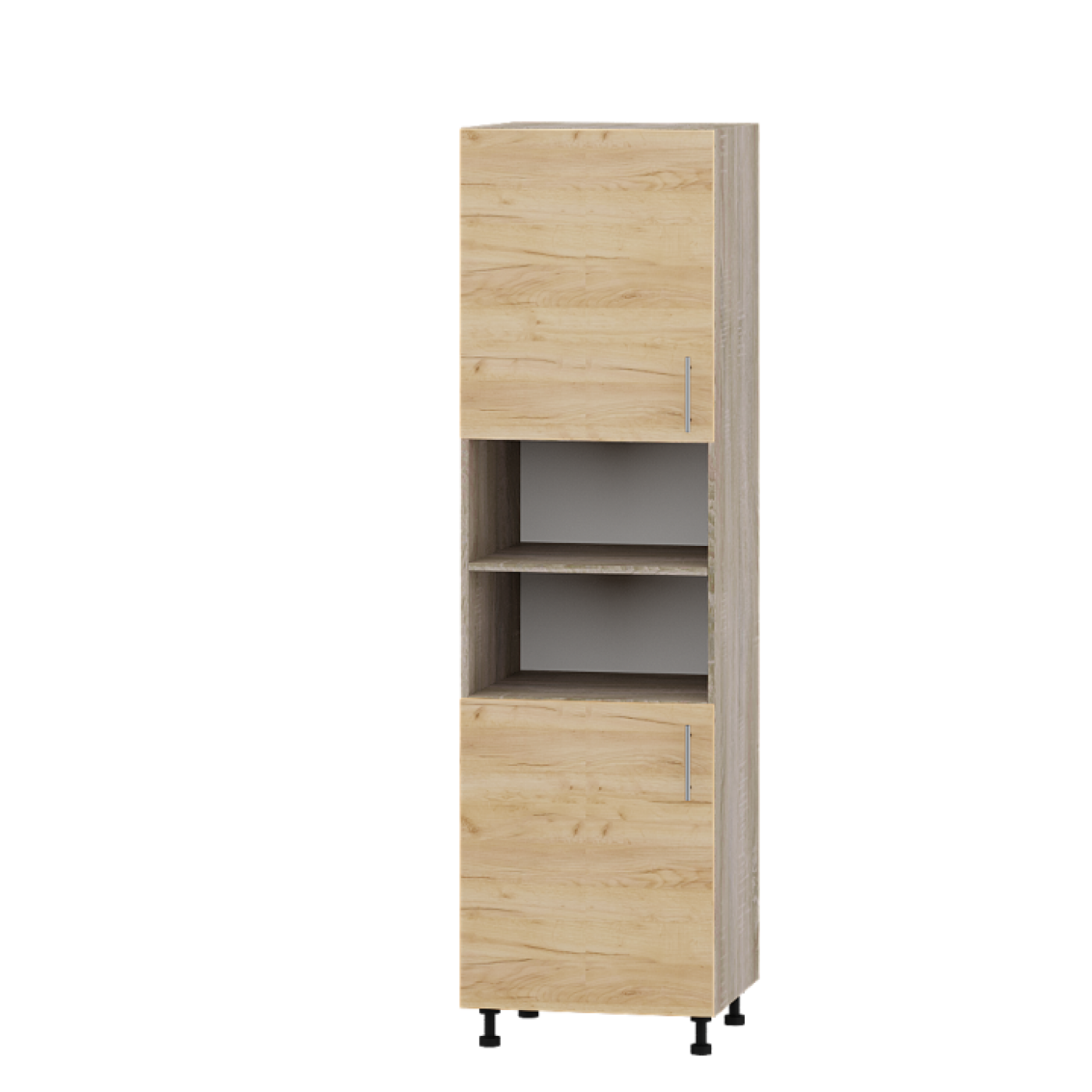 Кухня ОПТИМА Н76-600 Пенал 600 два фасада