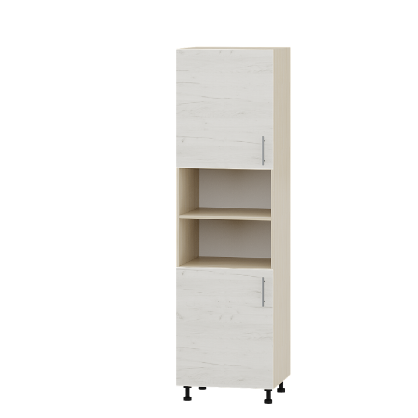 Кухня ОПТИМА Н76-600 Пенал 600 два фасада