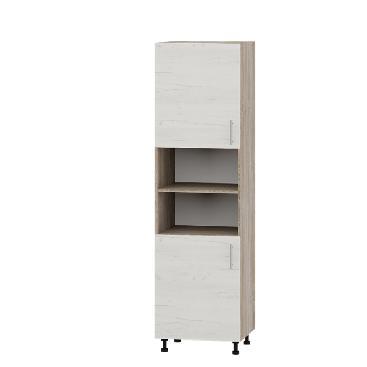 Кухня ОПТИМА Н76-600 Пенал 600 два фасада