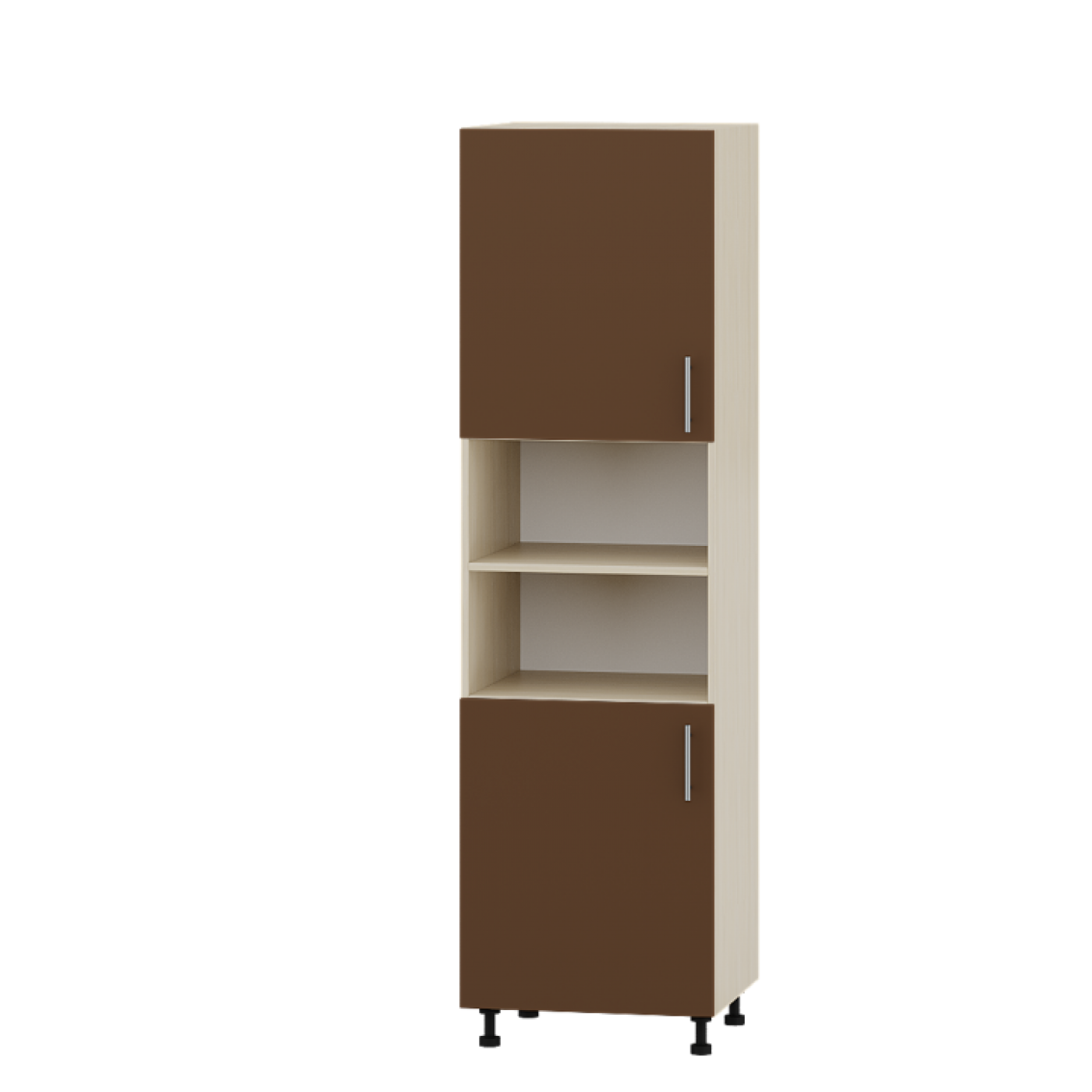 Кухня ОПТИМА Н76-600 Пенал 600 два фасада