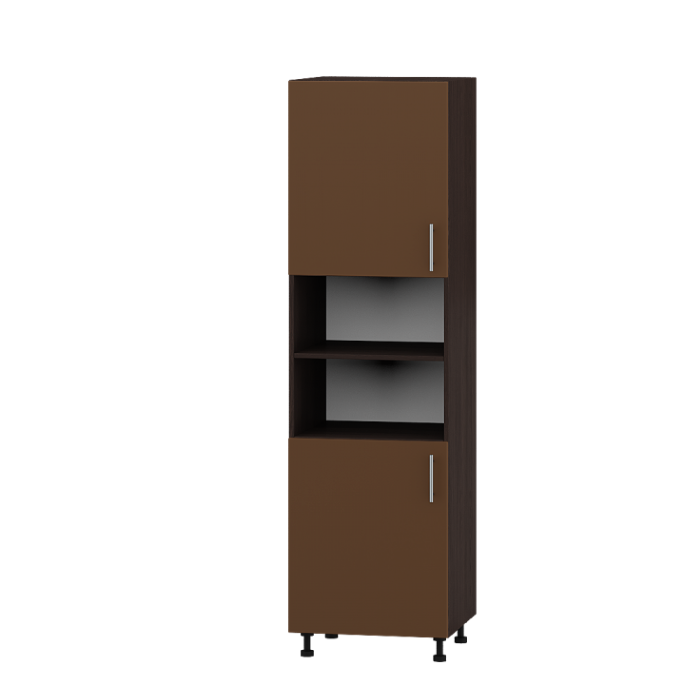 Кухня ОПТИМА Н76-600 Пенал 600 два фасада