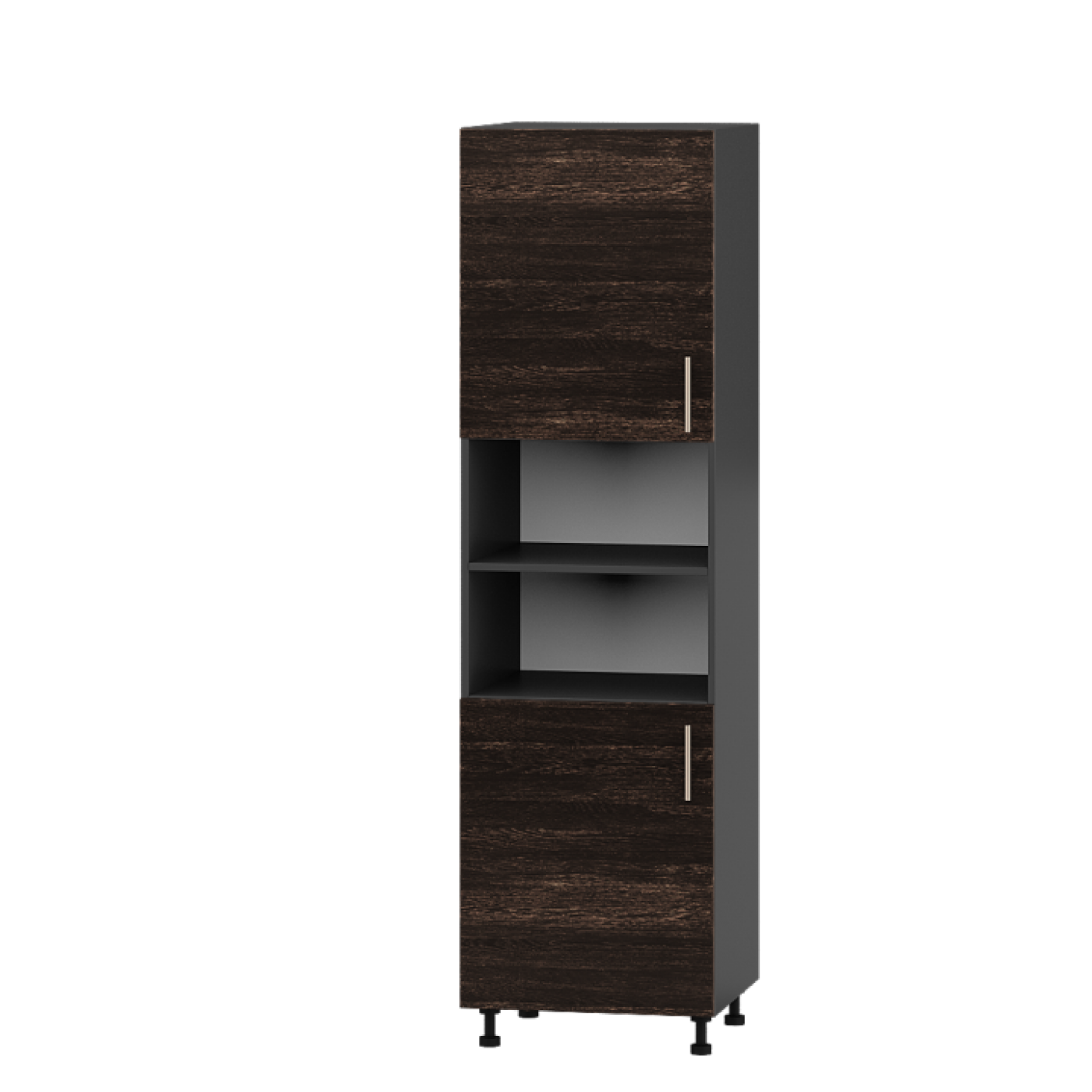 Кухня ОПТИМА Н76-600 Пенал 600 два фасада