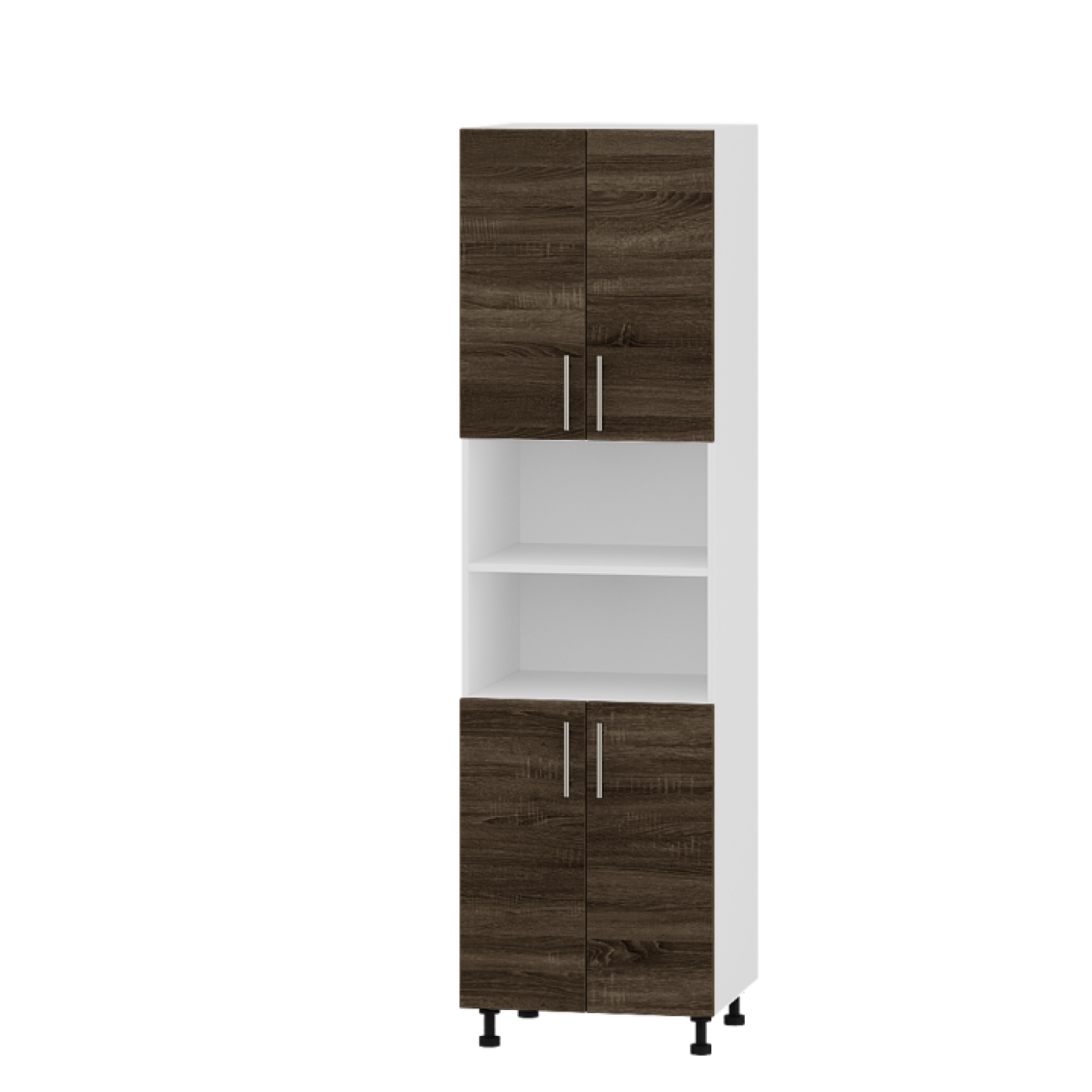 Кухня ОПТИМА Н77-600 Пенал 600 четыре фасада