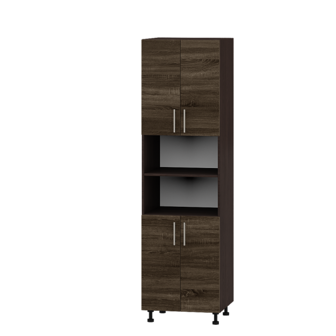 Кухня ОПТИМА Н77-600 Пенал 600 четыре фасада