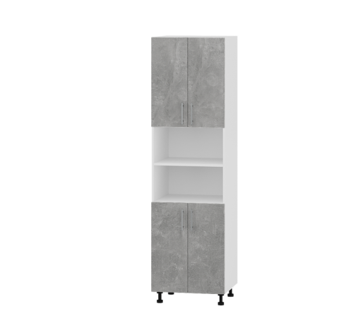 Кухня ОПТИМА Н77-600 Пенал 600 четыре фасада