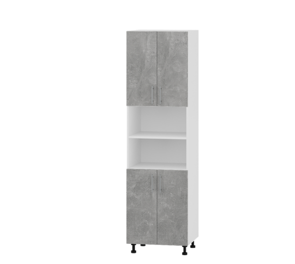 Кухня ОПТИМА Н77-600 Пенал 600 четыре фасада