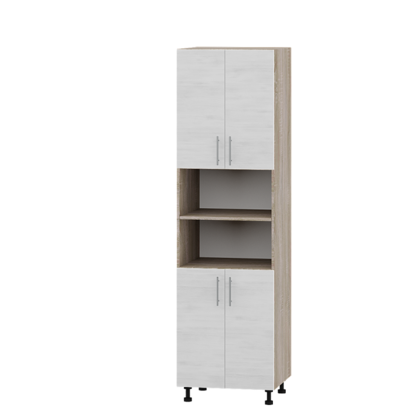 Кухня ОПТИМА Н77-600 Пенал 600 четыре фасада