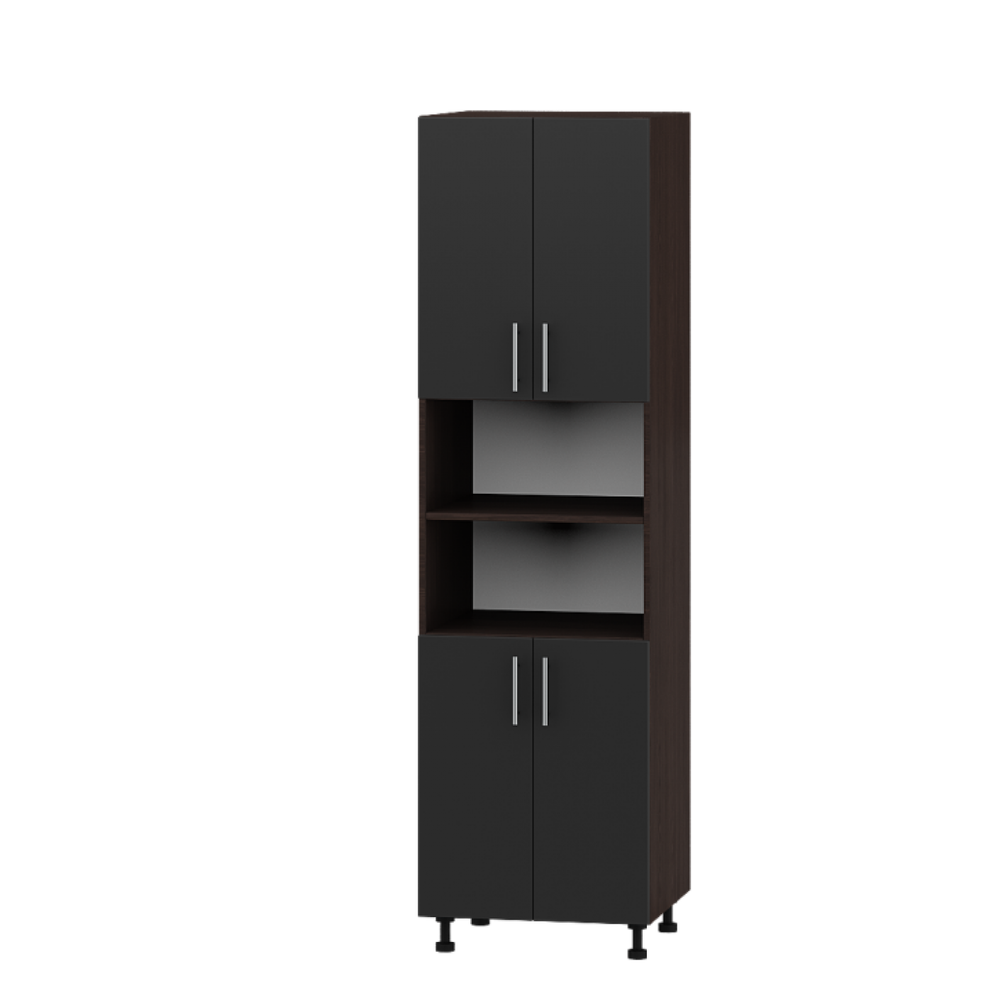 Кухня ОПТИМА Н77-600 Пенал 600 четыре фасада