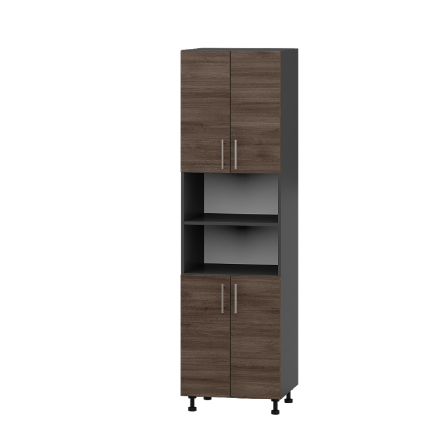 Кухня ОПТИМА Н77-600 Пенал 600 четыре фасада