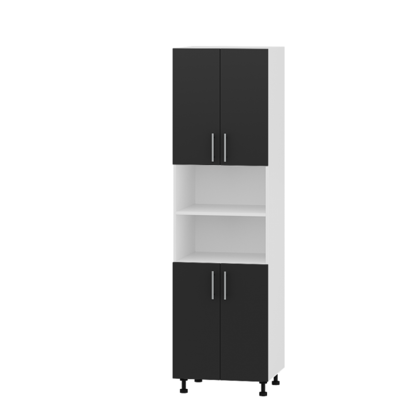 Кухня ОПТИМА Н77-600 Пенал 600 четыре фасада