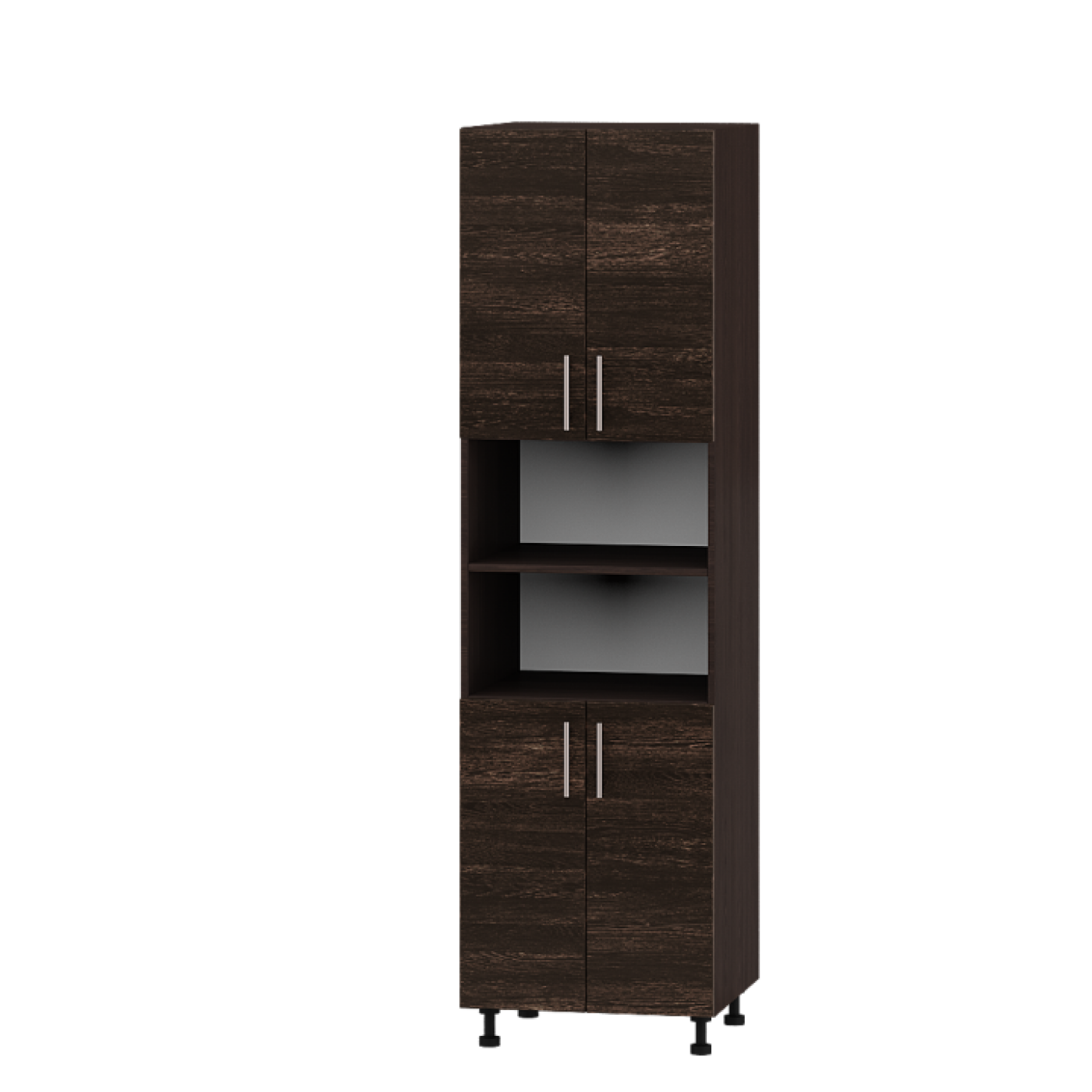 Кухня ОПТИМА Н77-600 Пенал 600 четыре фасада