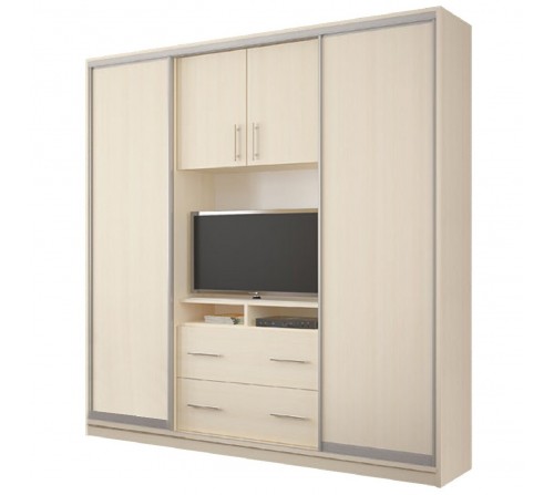 ШТВ 2 В-1 ( Полиці + TV + Полиці ) Висота 2400