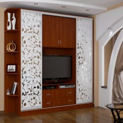 ШТВ 2 В-4 ( Полки + TV + Платяной ) Высота 2200
