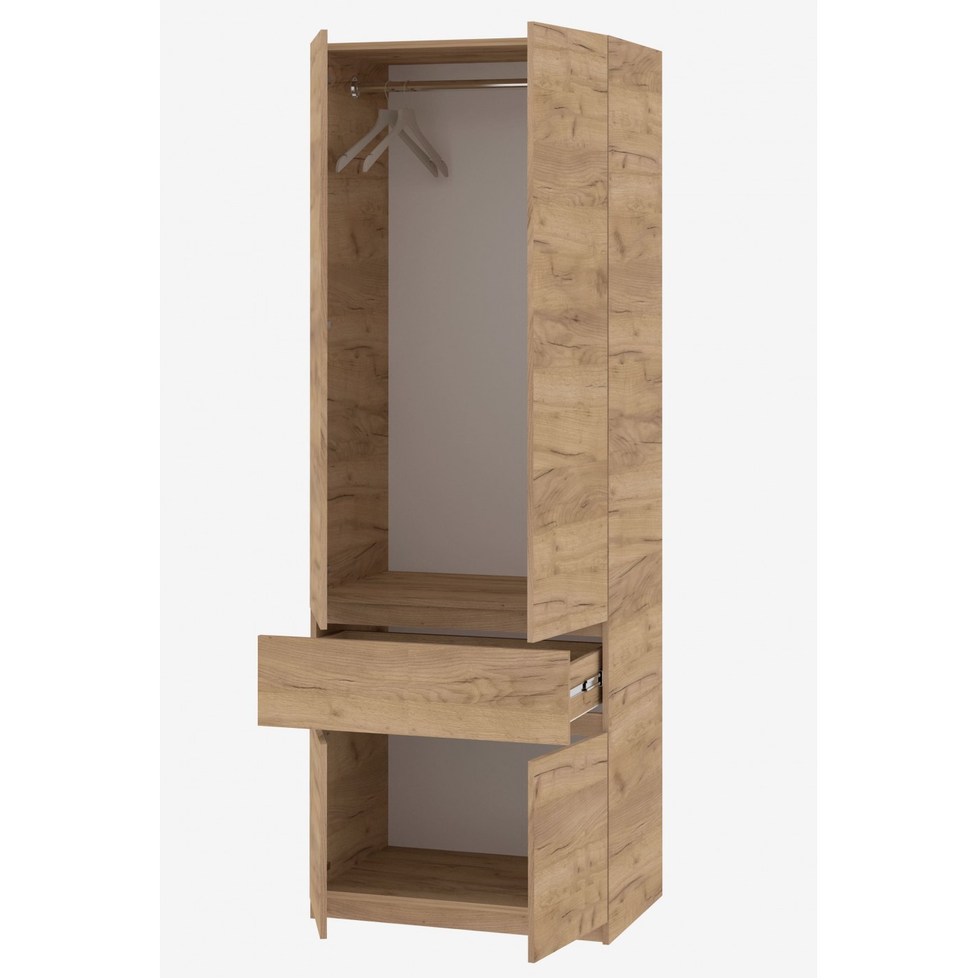 Брайт шкаф с зеркалом 800