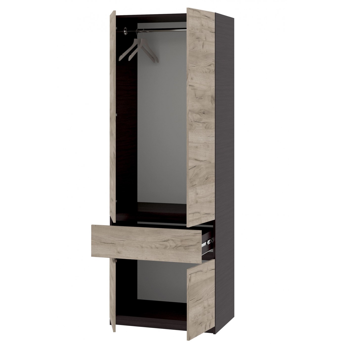 Брайт шкаф с зеркалом 800