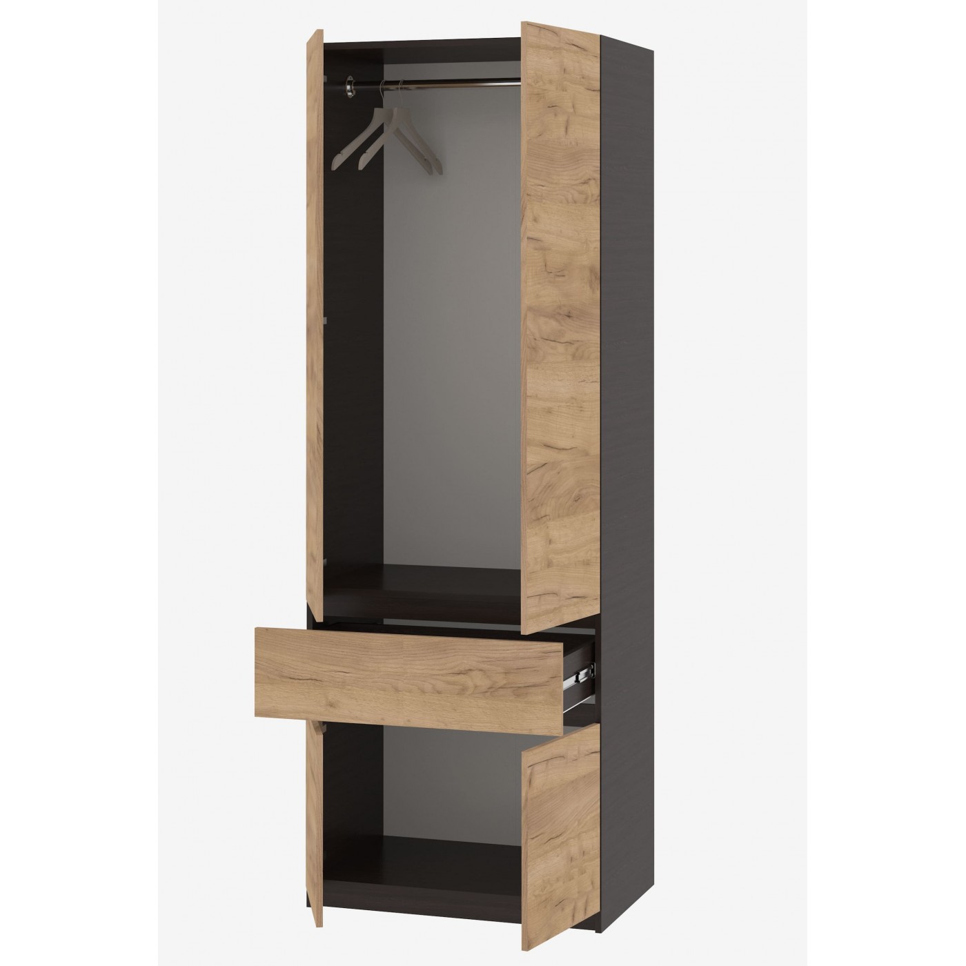 Брайт шкаф с зеркалом 800