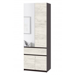 Брайт шкаф с зеркалом 800